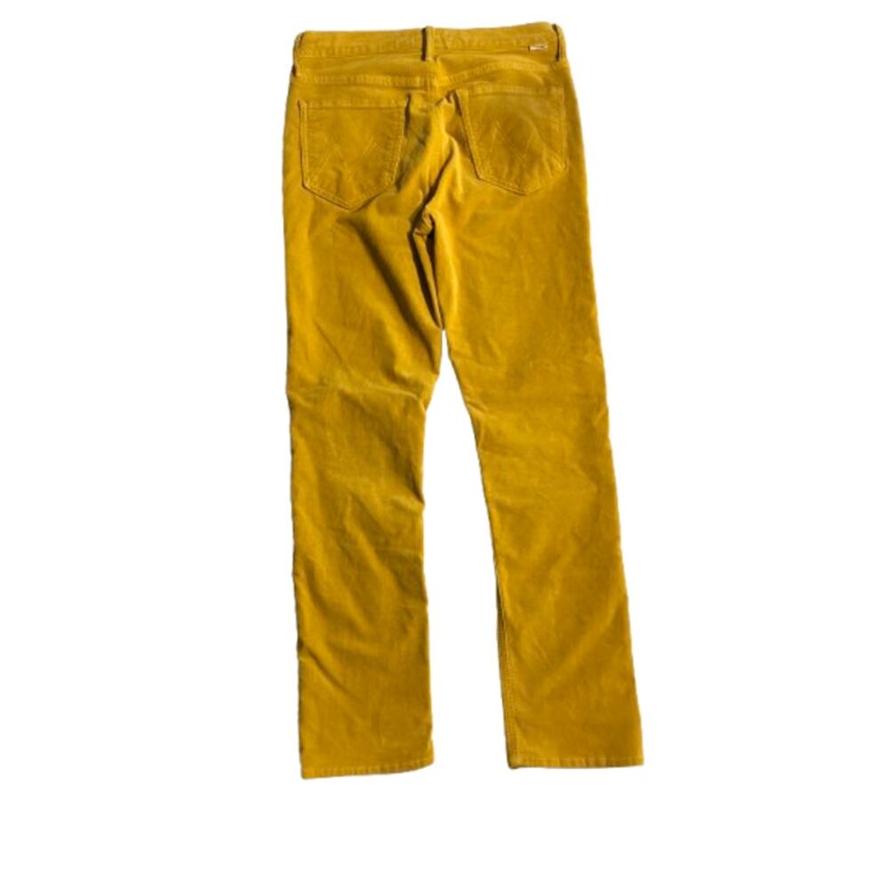 Mother Mustard Yellow Jeans Size 28 - Retro, Streetwear, Statement - Picture 2 of 9